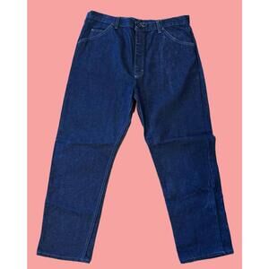 Bulwark FR Work Blue Jeans Flame Resistant ARC Rating 16 Mens 38 X 29 ---(M)